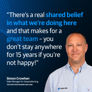 Meet the Topcon Team: Simon Crowhen
