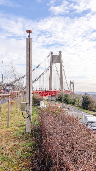 Struttura del ponte monitorata e verificata in tempo reale