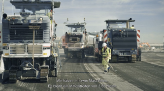 Organisation des Verkehrs auf der Baustelle