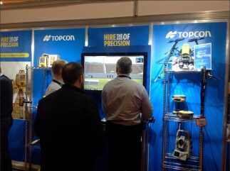 TOPCON TESTS FLYING SKILLS AT EXECUTIVE HIRE SHOW