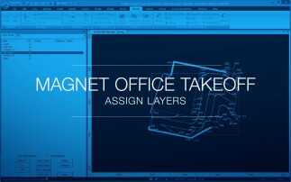 MAGNET Office Takeoff - Assign Layers
