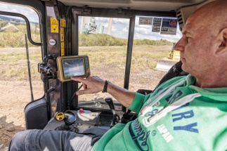 750.000 Kubikmeter Erde werden bewegt