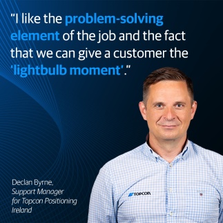 Meet the Topcon Team: Declan Byrne
