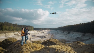 Slimme inspectie van de White Mountain Sand Mine