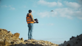 Dokumentation der wachsenden Sandgrube