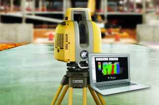 Topcon presenta un workflow per la planarit&agrave;  delle pavimentazioni in calcestruzzo