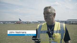 10.000 tonnellate al giorno: il risanamento di un&rsquo;importante pista dell&rsquo;aeroporto di Bruxelles