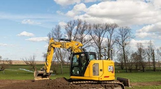 Topcon presenta le opzioni di compatibilit&agrave; machine control 3D per escavatori Caterpillar