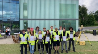 Topcon Supports COYO DEC Survey  School Launch at Cronton College